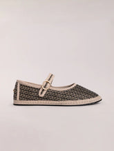 Mary Jane Jacquard Black